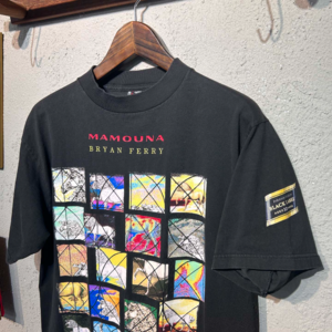 [Giant]90s Bryan Ferry &quot;1994 MAMOUNA Tour Tee,&quot; u.s.a ( ~ over 105)