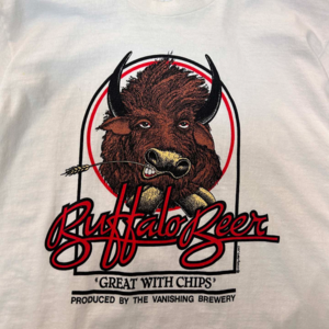 [Crazy Shirt]90s vintage t--shirt &#039;Bulls,&#039; u.s.a made ( ~ 105)